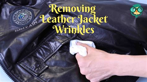 how to remove wrinkles from leather